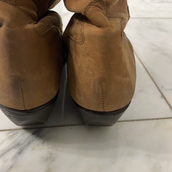 Code West tan leather country western or cowboy boot size 7 great condition - Picture 6 of 14